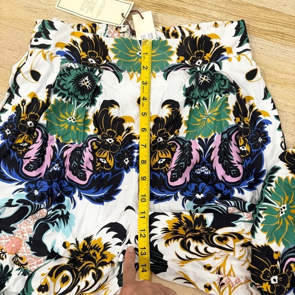 Figue Charlene White Multi Print Pant NEW - Picture 11 of 11